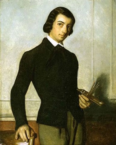 Self-Portrait 1842 Alexander Cabanel (1823-1889) Trinity Fine Art Ltd.